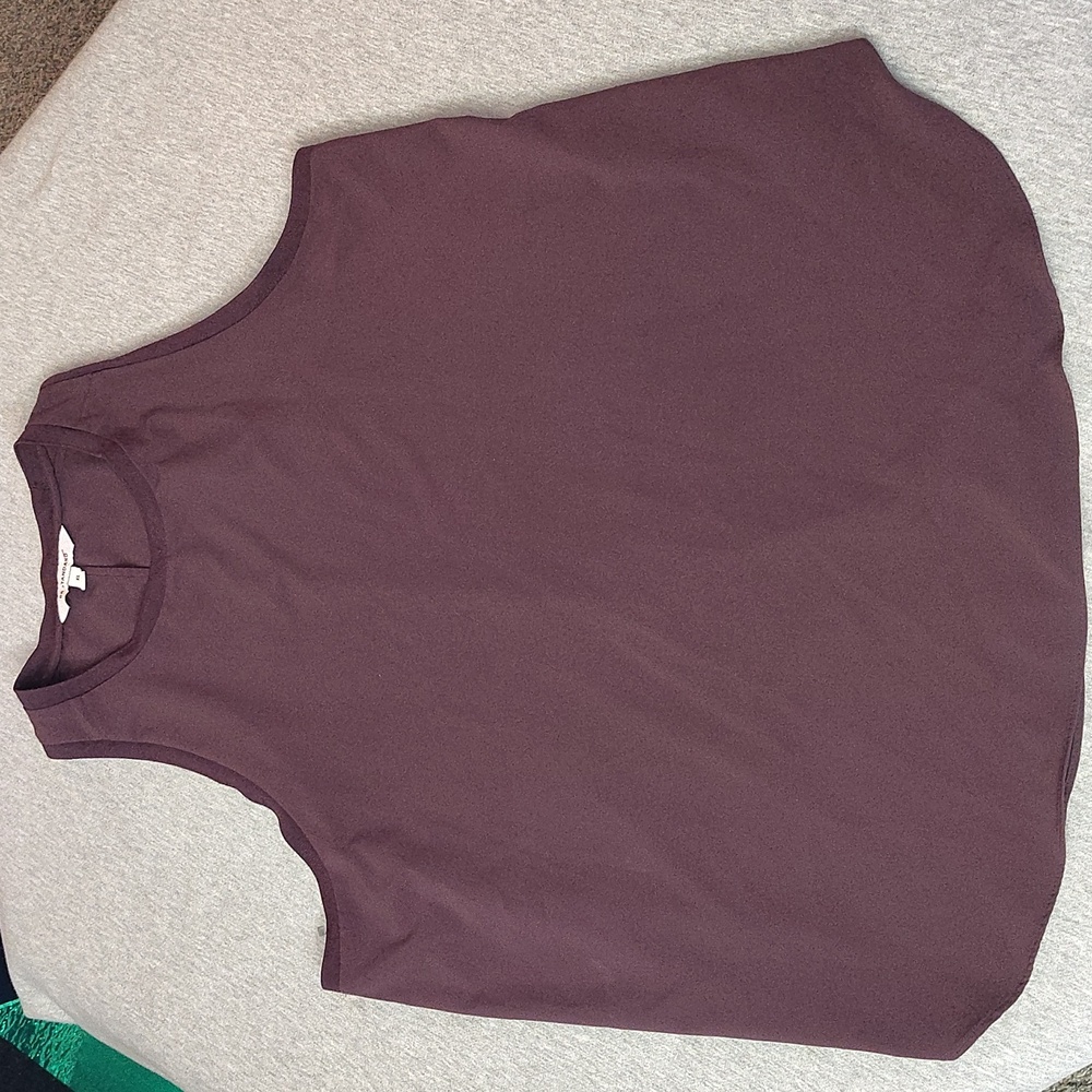 Women's Sleeveless Top - Purple  BR STANDARD WOMENS CASUAL COMFORT TANK TOP